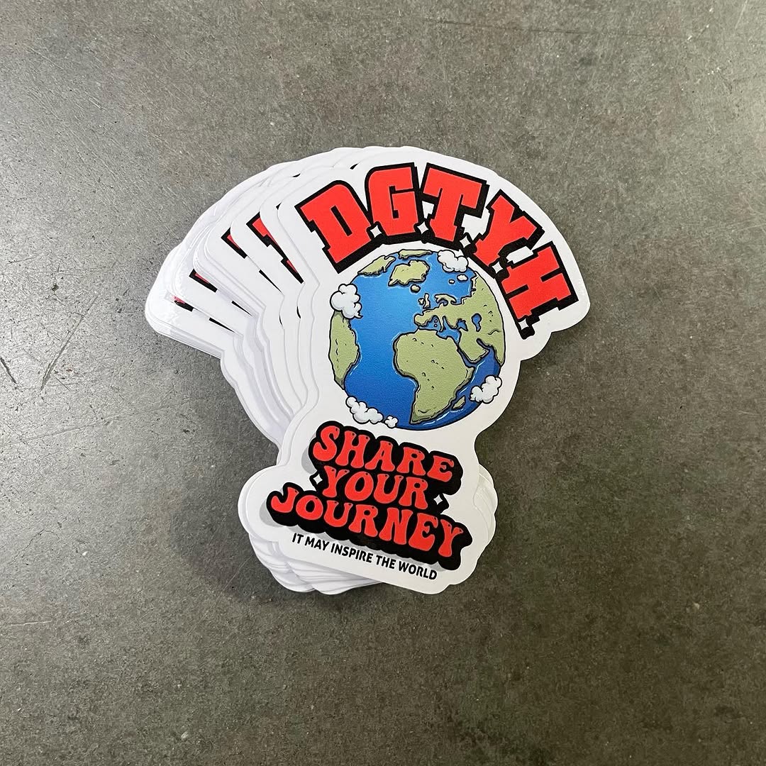 Instagram: "Share your journey, it may inspire the world!" 🌎

@travislamond 🔥
.
#customstickers #stickers #stickershop #sticker #customdecals #decals #vinylstickers #smallbusiness #custom #vinyldecals #vinyl #labels #cuttingsticker #logo #customsticker #cardecals #stickerart #stickersale #stickercustom #stickerdesign #customlabels #decal #art #graphicdesign #tattoo #decalsticker #design #stickerporn #cartoon #fuegostickers🔥
