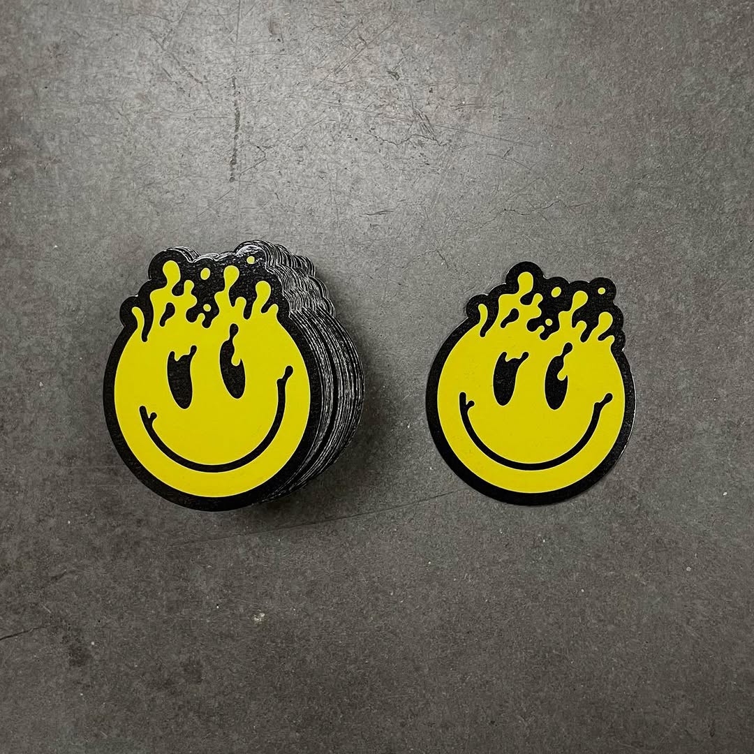 Instagram: Nothing but smiles here! 😊

.
.
#customstickers #stickers #stickershop #sticker #customdecals #decals #vinylstickers #smallbusiness #custom #vinyldecals #vinyl #labels #cuttingsticker #logo #customsticker #cardecals #stickerart #stickersale #stickercustom #stickerdesign #customlabels #decal #art #graphicdesign #tattoo #decalsticker #design #stickerporn #cartoon #fuegostickers🔥