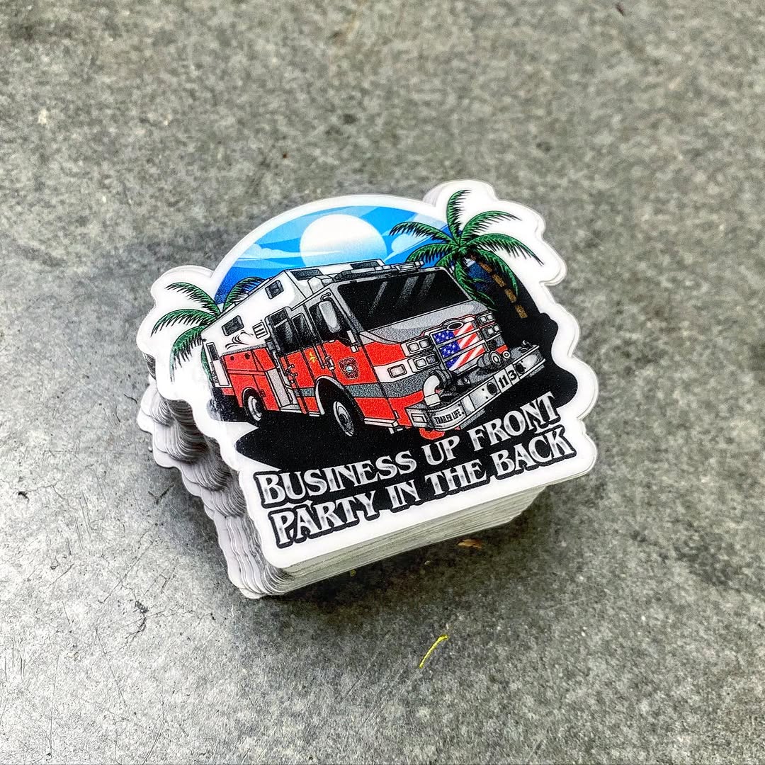 Instagram: Party in the back 😎

.
#customstickers #stickers #stickershop #sticker #customdecals #decals #vinylstickers #smallbusiness #custom #vinyldecals #vinyl #labels #cuttingsticker #logo #customsticker #cardecals #stickerart #stickersale #stickercustom #stickerdesign #customlabels #decal #art #graphicdesign #tattoo #decalsticker #design #stickerporn #cartoon #fuegostickers🔥