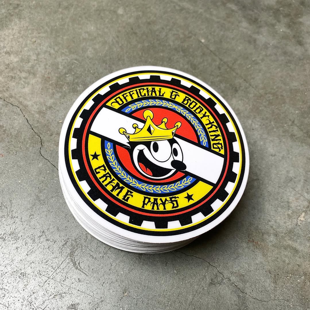 Instagram: It’s official 👑 

.
.
#customstickers #stickers #stickershop #sticker #customdecals #decals #vinylstickers #smallbusiness #custom #vinyldecals #vinyl #labels #cuttingsticker #logo #customsticker #cardecals #stickerart #stickersale #stickercustom #stickerdesign #customlabels #decal #art #graphicdesign #tattoo #decalsticker #design #stickerporn #cartoon #fuegostickers🔥